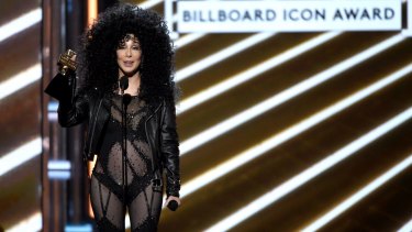 Cher 71 Wears Turn Back Time Replica Outfit For Billboard Awards 2017 Performance