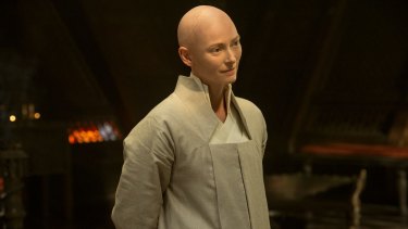 In 2016's <i>Doctor Strange</i>, Tilda Swinton played the Ancient One, a monkish character who was depicted as a Tibetan man in the Marvel comic books.