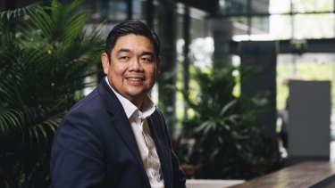 Merlin Kong, the new executive director of the Property Council of Australia ACT. 