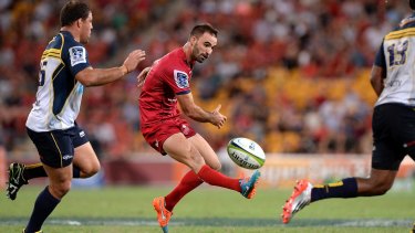 Nick Frisby has become a makeshift fly half in Quade Cooper's absence. 