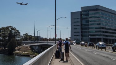 By walking to the airport from nearby Wolli Creek, Tom and Andrew made savings of over $27.