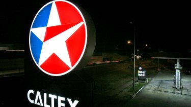 Caltex has taken over the running of more than service stations.