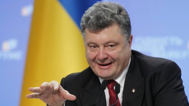 Ukraine's President, Petro Poroshenko.