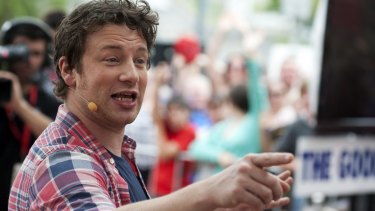 'I give my kids chillies for punishment': Jamie Oliver makes a parenting point. 