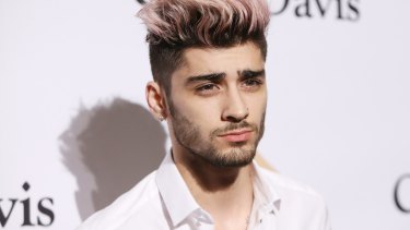 Following the trend: Zayn Malik.