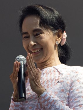 Winner: Myanmar's National League for Democracy party leader Aung San Suu Kyi.