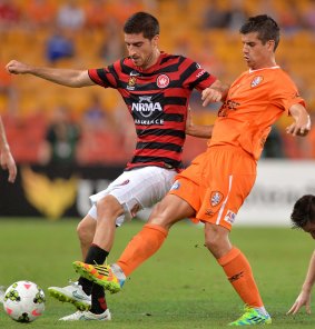 Back in action: Mateo Poljak will suit up for Western Sydney Wanderers after overcoming a calf problem. 