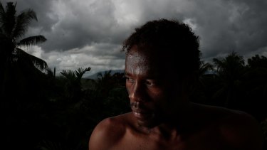 Abdul Aziz Adam, 24, from Sudan, has been on Manus Island for nearly four years. 