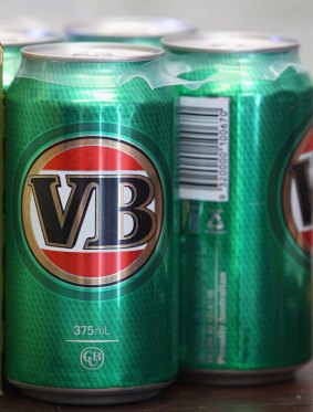 SABMiller owns brands such as VB, Carlton and Crown.