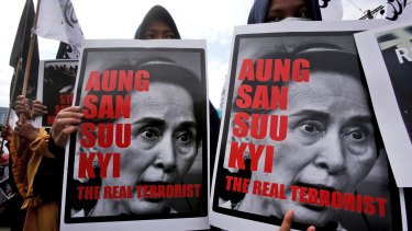 Reconciling an activist's ideals with the hard realities of governing is never easy, but rarely has an international icon fallen so fast as Suu Kyi.