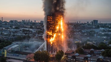 Did combustible cladding fuel the spread of the vicious Grenfell Tower fire?