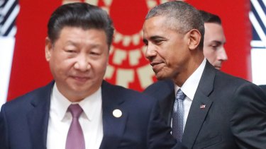 President Barack Whatever the obvious criticisms of Trump as a ham-fisted statesman, under Obama's watch President Xi run amok in the South China Sea.