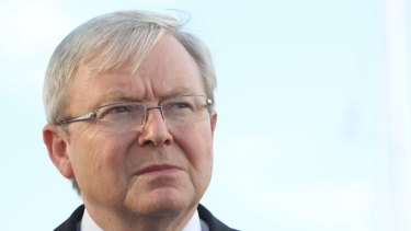 Kevin Rudd is said to be campaigning for the post of United Nations secretary-general.