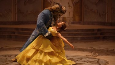 Emma Watson stars as Belle and Dan Stevens as the Beast in Disney's new live-action version.