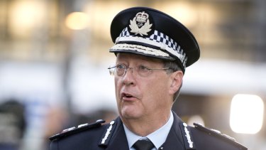 Queensland Police Commissioner Ian Stewart.