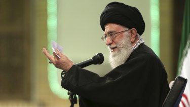 Iran Supreme Leader Ayatollah Ali Khamenei:"The Saudis will, for sure, be harmed by this and get their nose rubbed in the dust."