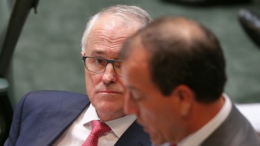 Malcolm Turnbull told question time on Wednesday Mal Brough's "guilt or innocence is not determined by public denunciation".