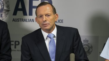 Under fire: Tony Abbott.