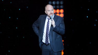 Comedian Louis CK, seen here in his recent Netflix special, is the latest Hollywood star accused of sexual misconduct.
