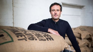 Small Batch roasts about 1500kg of coffee beans a week. 