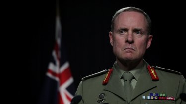 "Here I am, a white Anglo Saxon 58-year-old male, who has never been discriminated against in his life. On any matter. It's a man's world...and it shouldn't work that way": Army chief Lieutenant General David Morrison.