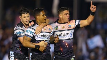 Destiny in their own hands: The Cronulla Sharks want to beat Melbourne for the home semi-final, not because of the minor premiership.