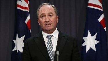 Deputy Prime Minister Barnaby Joyce has written to the Victorian government this week.