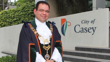 Casey councillor and mayor Sam Aziz is a devout Coptic Christian. 