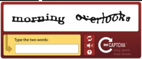 Currently, most CAPTCHA tests look like this.