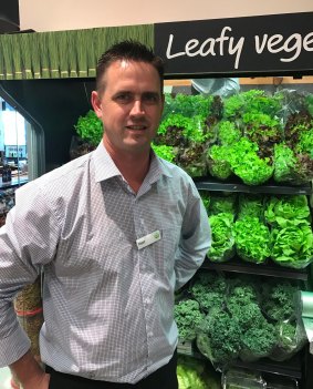 Former Masters employee Matthew Dickson, who has stepped up to a new role with Woolworths supermarkets.
