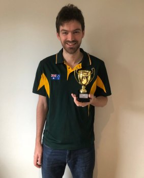 Michael Logue, who was part of the Australian team that came second at the Asian Quizzing Championships