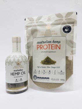 Australian Primary Hemp's protein product. 