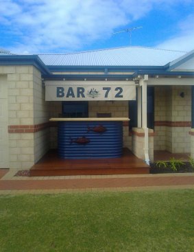 Bar 72 is a neighbourhood bar - right out the front!