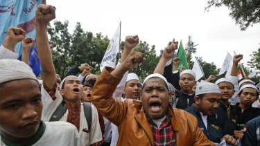 Ahok's remarks about opposition to his candidacy citing the Koran have triggered furious protests among some sections of Indonesia's Muslim community.