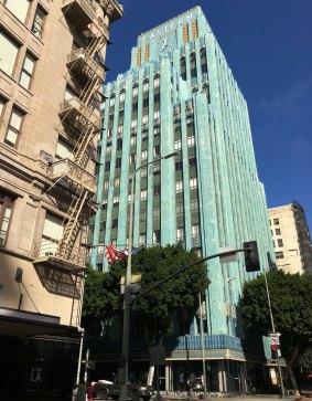 The former Eastern Columbia department store is now a luxury condominium, home to Johnny Depp and his dogs.