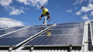 The popularity of solar panels could place further pressure on network assets value.