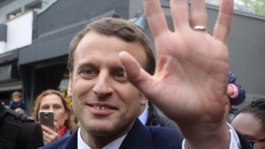 French election: Emmanuel Macron campaign targeted by ...