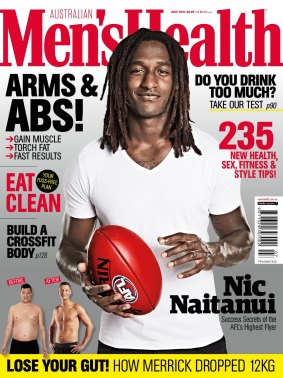 The cover of the July edition of Men's Health.