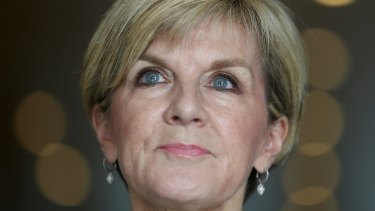 Foreign Affairs Minister Julie Bishop