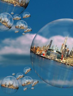 Banks will be under pressure if the property bubble bursts rather than has a slow-release correction.