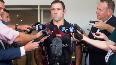 Pay war: Cameron Smith says the NRL has misrepresented the players' pay proposal.