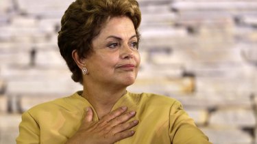 Brazil's President Dilma Rousseff earlier this year.