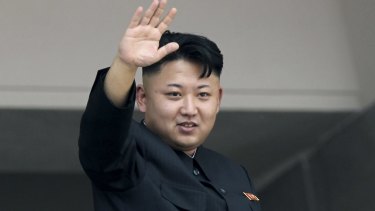 No sense of humour ... North Korean leader Kim Jong-un's regime has been blamed for launching cyber attacks on Sony Pictures over The Interview and threatening US cinemas that screen it.