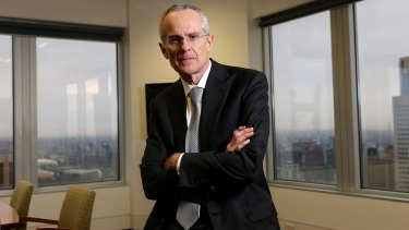 ACCC chairman Rod Sims says  the impact of the "four pillars" policy on competition in banking deserves "serious thought".