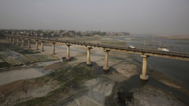 The dried up riverbank of the Ganges in Allahabad, India, India is reeling from a heat wave and severe drought conditions that have decimated crops, killed livestock and left at least 330 million people without enough water for their daily needs.