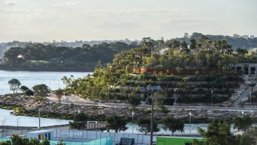 Barangaroo Reserve will open a part of the Sydney Harbour foreshore to the public for the first time in more than 100 years.