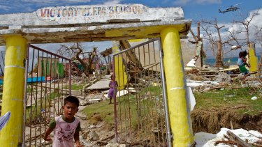 Victory Island took the brunt of Super Typhoon Haiyan.