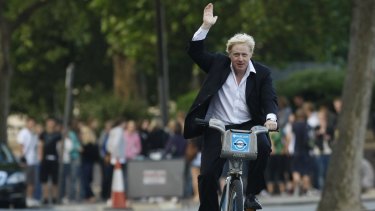 boris on a bike