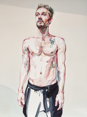 Musos on canvas: A portrait of Daniel Johns.