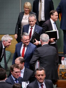 Prime Minister Malcolm Turnbull and Opposition Leader Bill Shorten in question time on Wednesday.